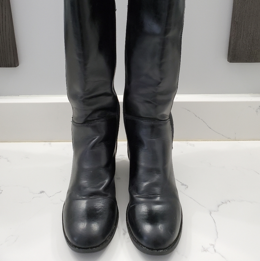Sam & Libby Black Riding Style Boot - Picture 9 of 9